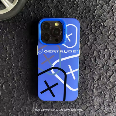Coque Gertrude - Blue X