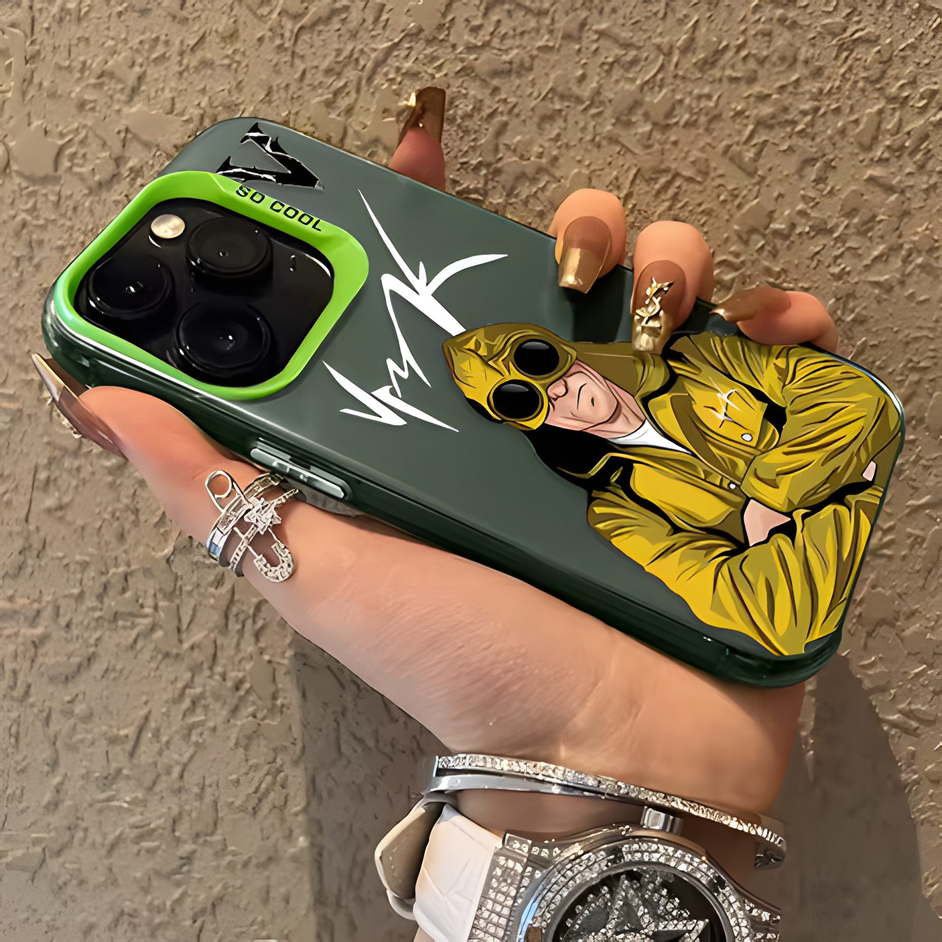 Coque Vrunk - Green Yellow Guy